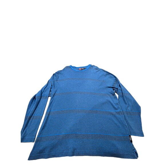 VTG Chaps Ralph Lauren Men’s XXL Blue Striped Cotton Long Sleeve Casual Shirt - Picture 1 of 8